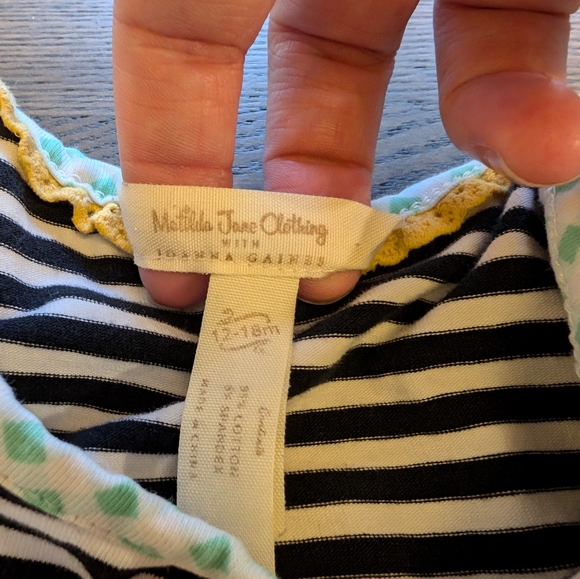Matilda Jane Joann Gaines Dress 12-18 Months - Picture 5 of 6